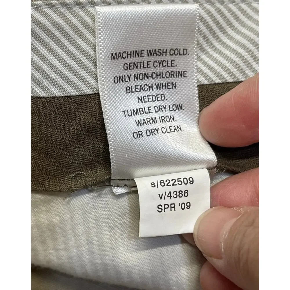 Coastal Career Banana Republic Men's Pleated Linen Pants Size 36x32 Beige